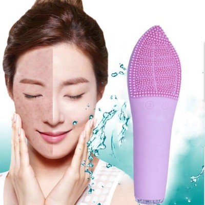 Deep Cleansing Electric Silicone Facial Cleansing Brush, Electric Facial Cleaner